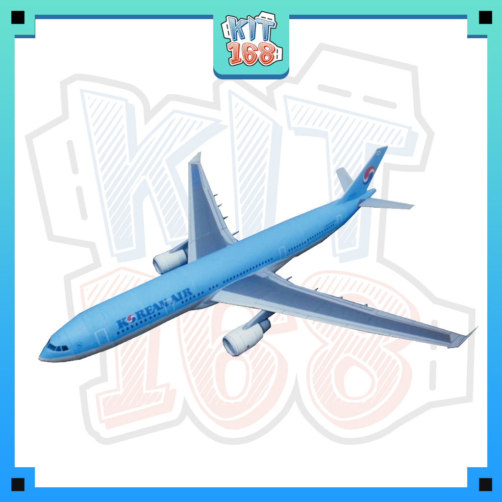 Airbus A330 โมเดลกระดาษอากาศเกาหลี | Shopee Thailand