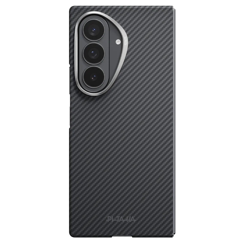 Pitaka Edge Case (Aaron Button) เคสเส้นใยอะรามิดบางเบา สำหรับ Galaxy Z Fold 8 Ultra – สี Black/Grey | Shopee Thailand