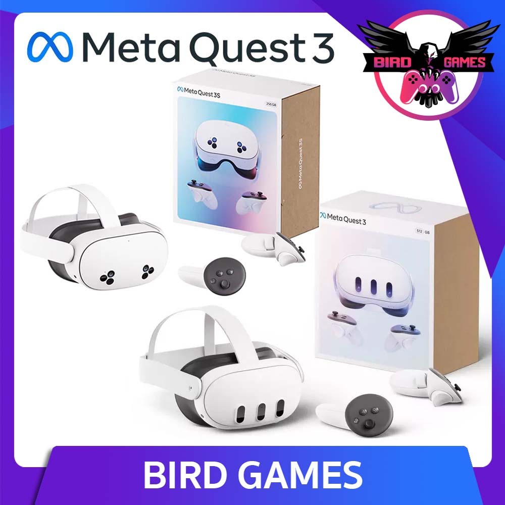 In Stock!! พร้อมส่ง!! Meta Quest 3 128GB , 512GB / Meta Quest 3s 128GB , 256GB (Oculus Quest 3 128GB)(Oculus Quest 3 512