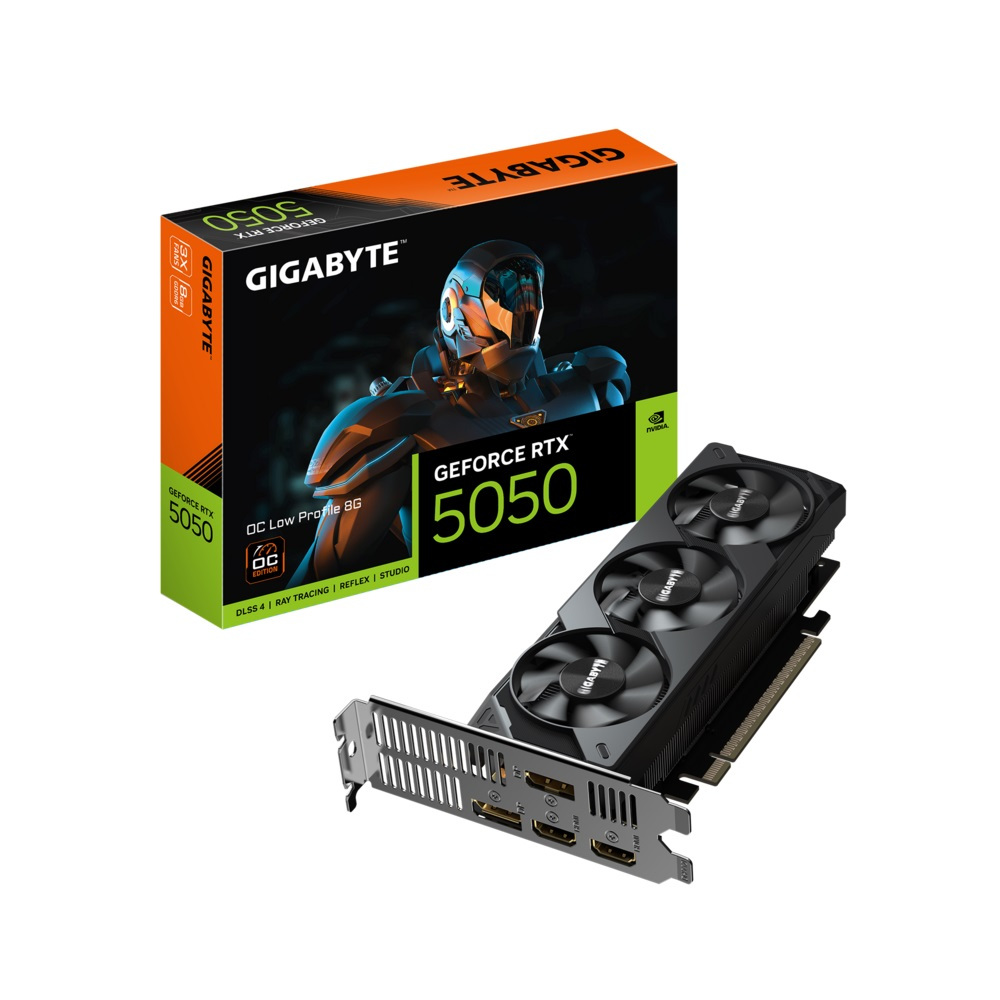 GIGABYTE GeForce RTX 5050 Low Profile OC 8GB GDDR6 Graphics Card การ์ดจอ | Shopee Thailand