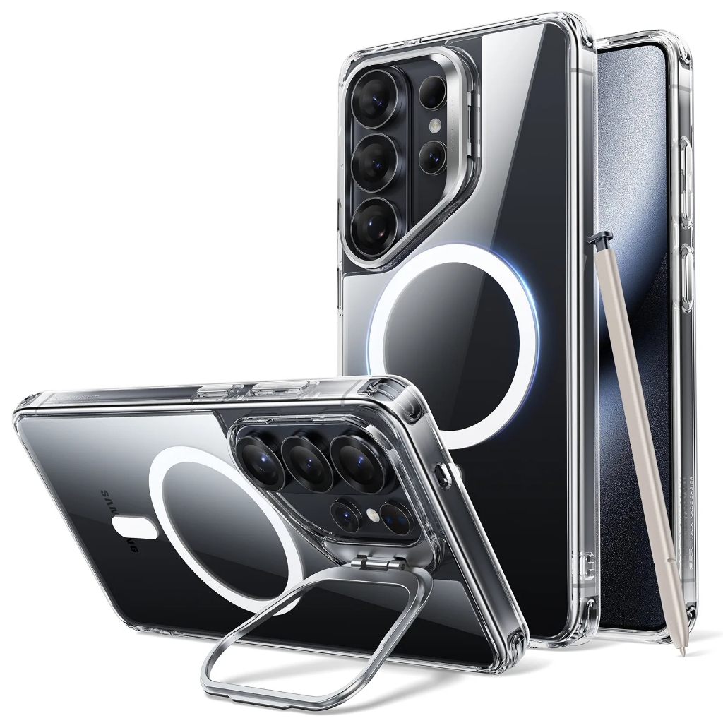 ESR Classic Hybrid Case with Stash Stand เคสกันกระแทก มีขาตั้ง สำหรับ Galaxy S26 Ultra / S26+ / S26 | Shopee Thailand