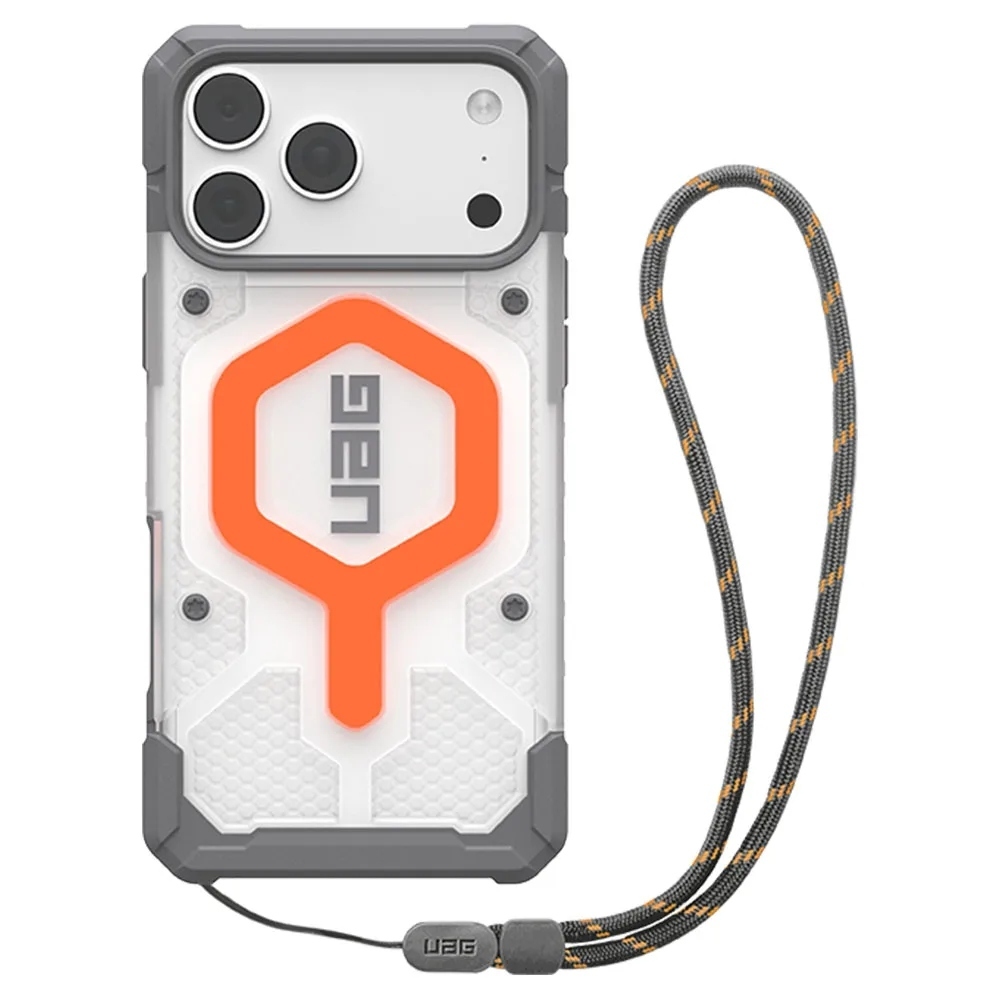 UAG Pathfinder Clear (Magnetic) สำหรับ 17 Pro Max /18 Pro Max เคสกันกระแทก -สี Safety Orange/Lanyard | Shopee Thailand