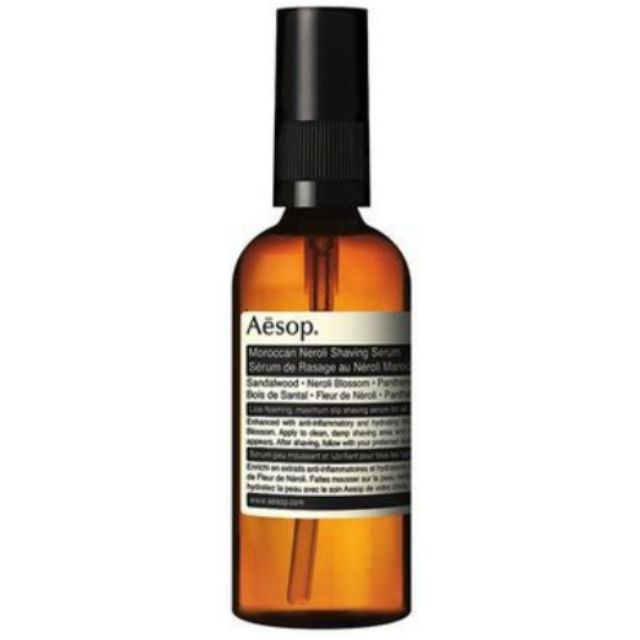 AESOP MOROCCAN NEROLI SHAVING SERUM 60ml.เซรั่มบำรุงหลังการโกนหนวด | Shopee Thailand