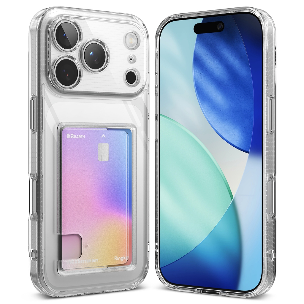 Ringke Fusion Card สําหรับ iPhone 17 Pro Max 17 Pro เคสป้องกันพร้อมที่ใส่การ์ดในตัว | Shopee Thailand