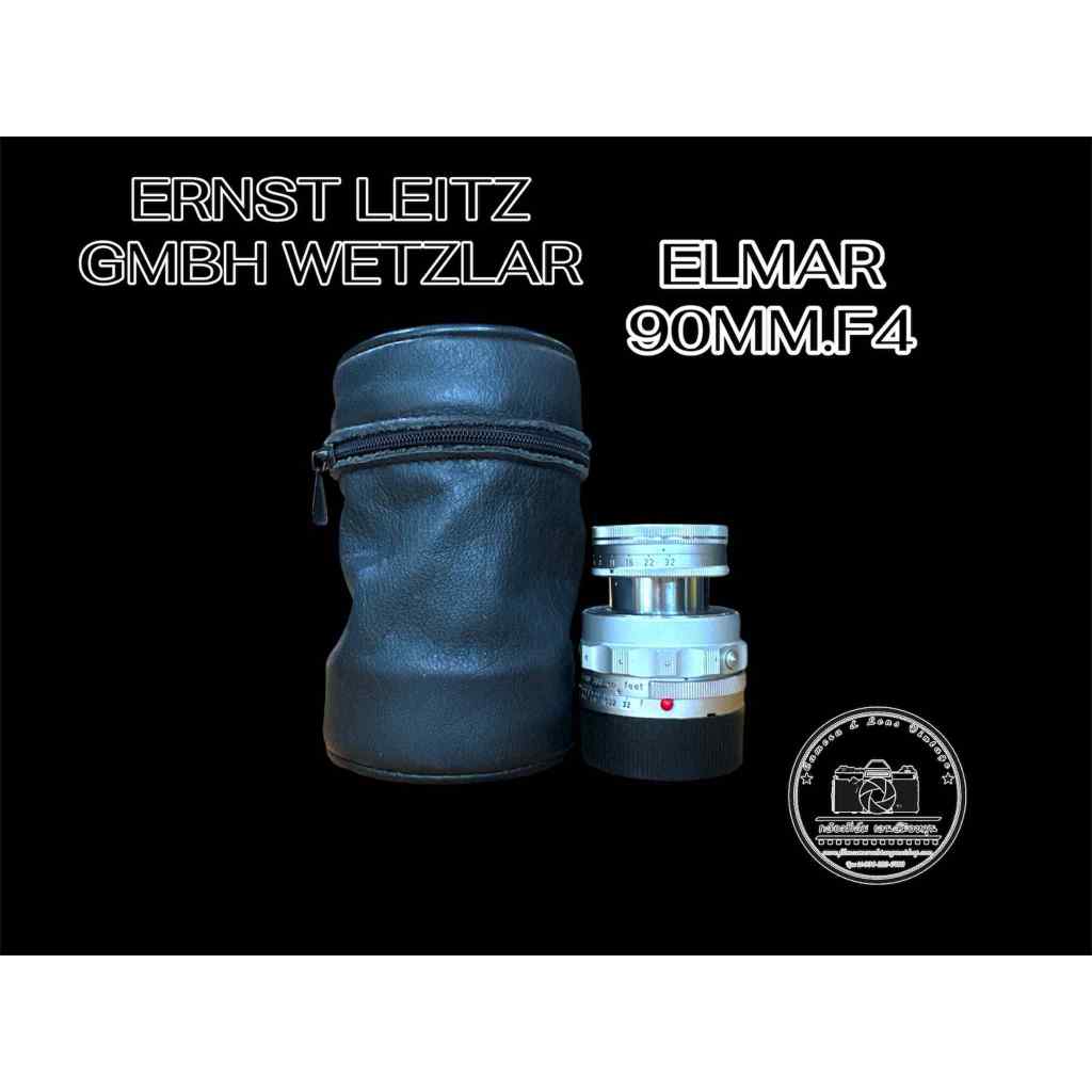 ERNST LEITZ GMBH WETZLAR ELMAR 90MM.F4 LEICA M MOUNT | Shopee Thailand