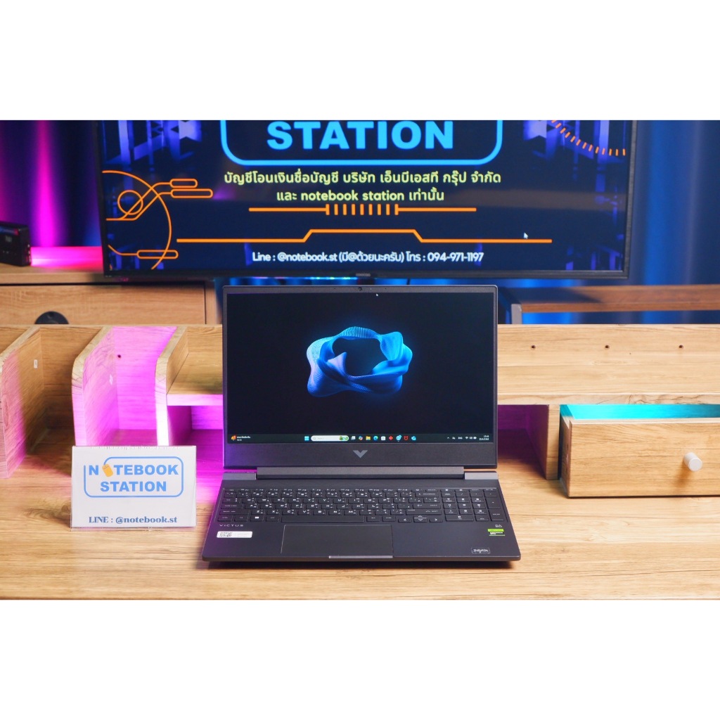 HP Victus Gaming 15 Ryzen5-7535HS RTX2050(4GB) Ram16 SSD512 จอ15.6 144Hz สเปคเล่นเกมส์ เครื่องสวย มีประกันศูนย์ ขายเพียง | Shopee Thailand