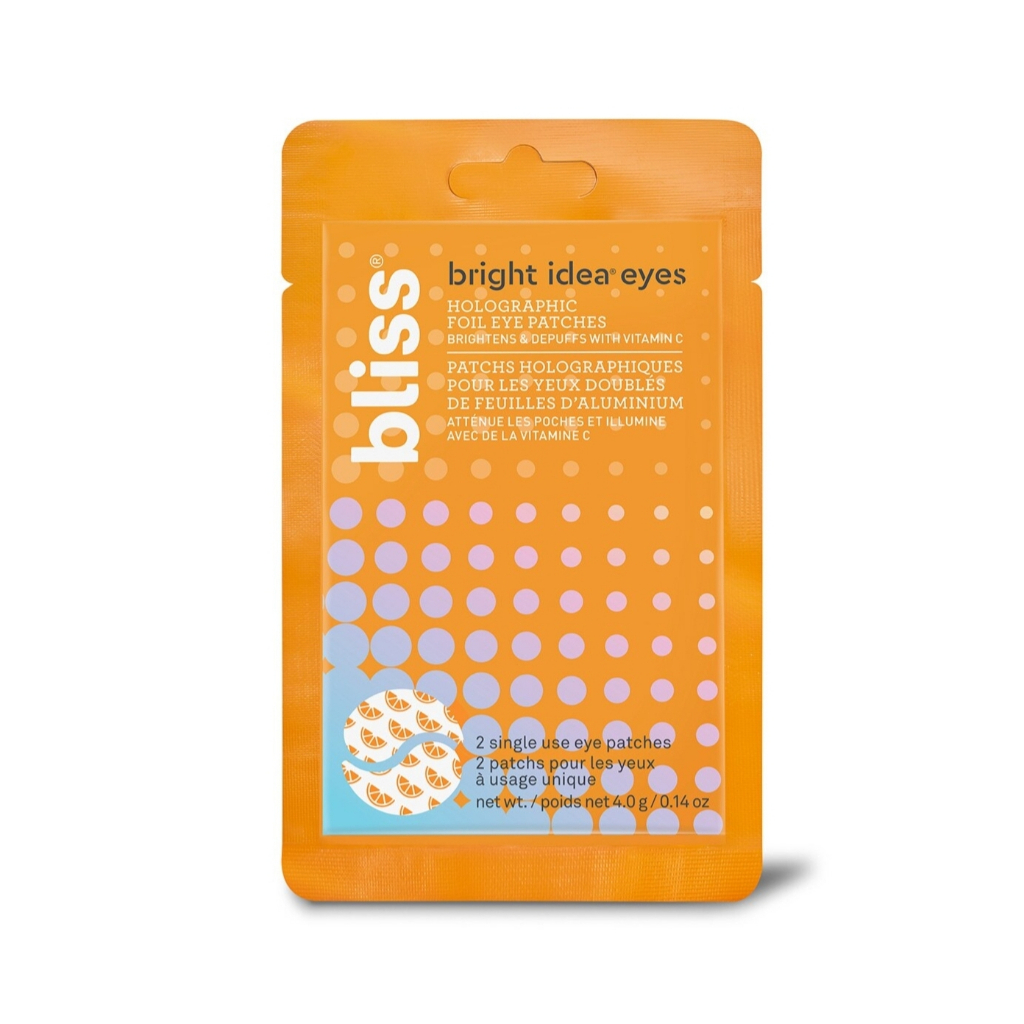 พร้อมส่ง ของแท้ Bliss Bright Idea Eyes Holographic Foil Eye Patches/ Serum (30ml)/Rest Assured Eye Cream(15ml) | Shopee Thailand