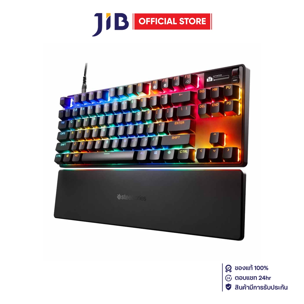 KEYBOARD (คีย์บอร์ด) STEELSERIES APEX PRO TKL GEN 3 (BLACK) (OMNIPOINT 3.0 SWITCH RGB EN) | Shopee Thailand