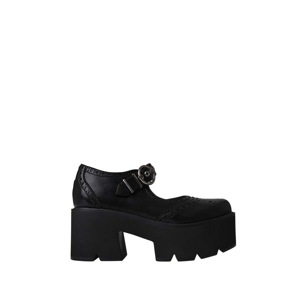Villains SF YASU Platform Mary-Jane Heels รองเท้าแมรี่เจนส้นสูงแพลตฟอร์มผู้หญิง ส้นสูง 3.0"