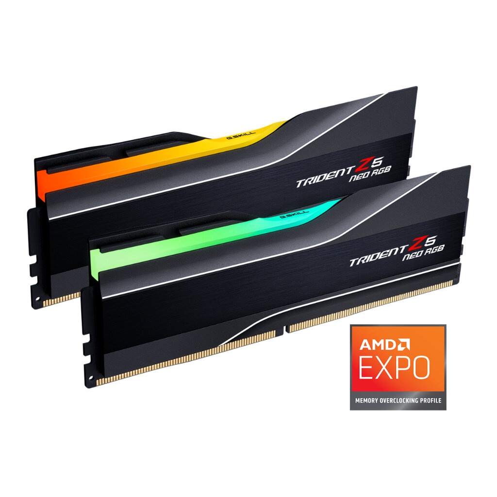 DDR5 G.SKILL Trident Z5 NEO RGB 32GB/64GB 6000Mhz *AMD EXPO Support* รับประกัน Lifetime ศูนย์ไทย | Shopee Thailand