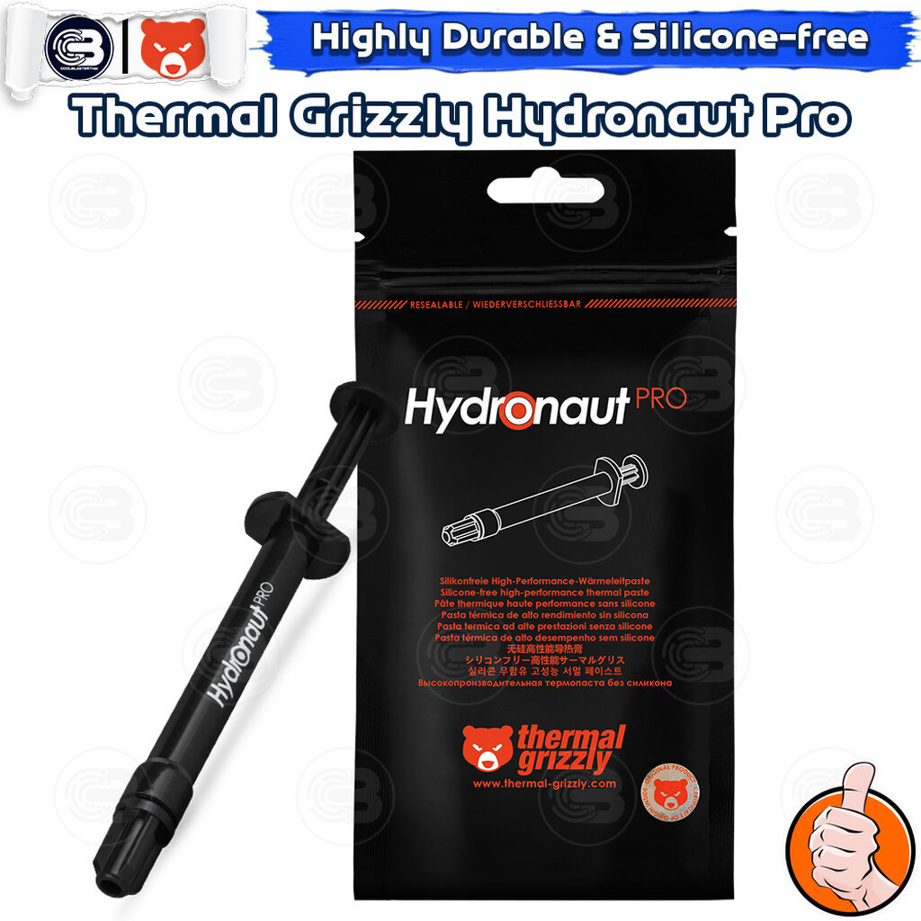 [CoolBlasterThai] THERMAL GRIZZLY HYDRONAUT PRO 2g.Thermal compound (ซิลิโคนนำความร้อน)