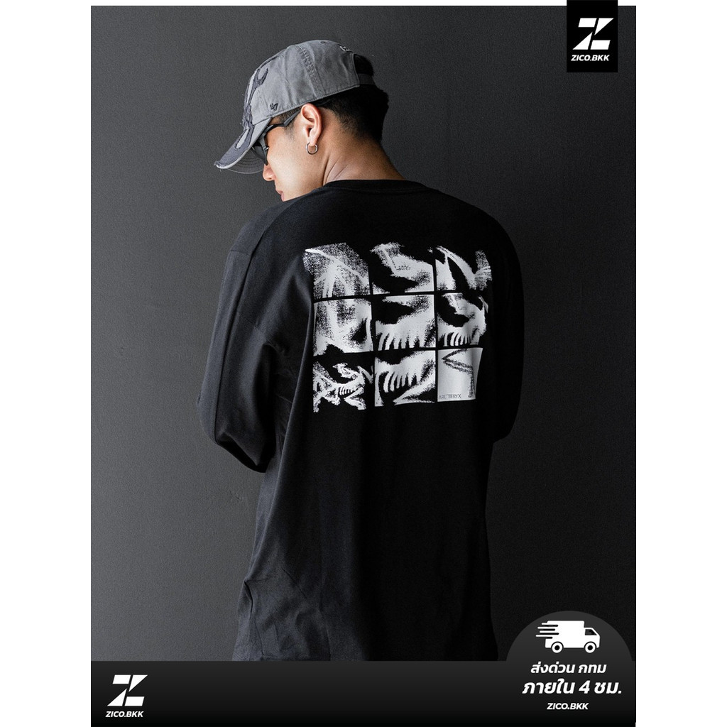 Arc'teryx Kragg SL Cotton Bird Tile Shirt LS