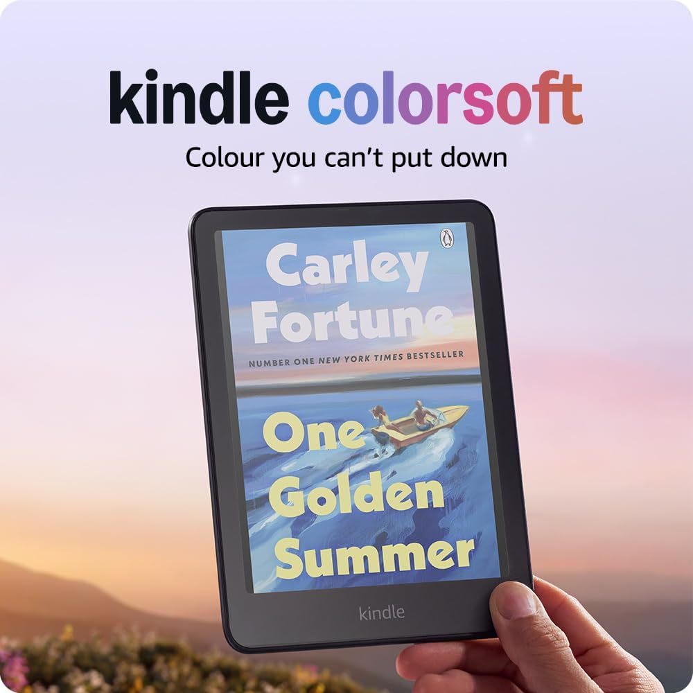 Amazon Kindle Colorsoft (2025) with color display and adjustable warm light