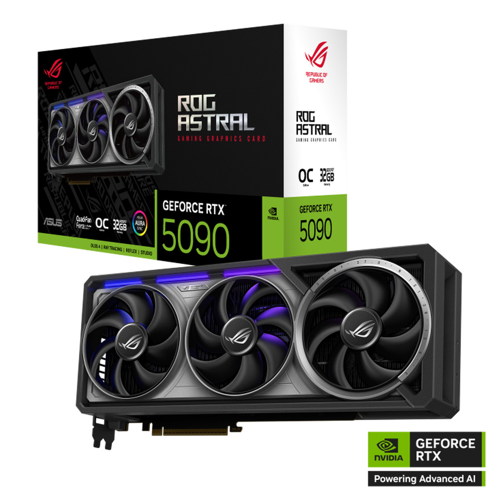 ASUS ROG Astral RTX 5090 32GB GDDR7 OC Edition (ROG-ASTRAL-RTX5090-O32G-GAMING) | Shopee Thailand