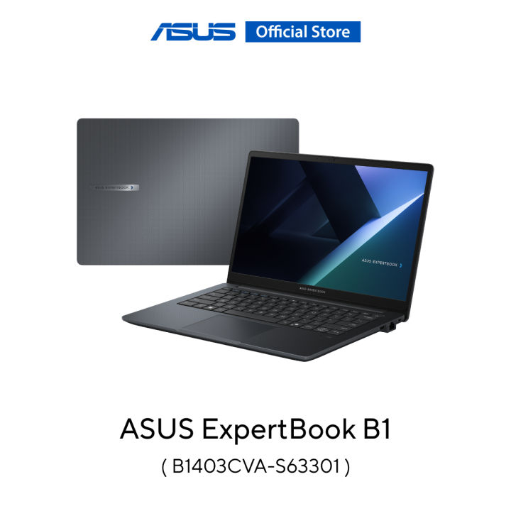 ASUS Expertbook B1 B1403CVA-S63301, 14 Inch FHD, Intel Core i5-1334U, Intel UHD Graphics, 16GB DDR5 SO-DIMM, 512GB M.2 2280 NVMe PCIe 4.0 SSD, Gentle Grey | Lazada Thailand