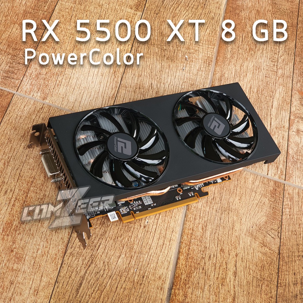 การ์ดจอ AMD Radeon RX 5500 XT 8GB GDDR6 Power Color สินค้าใหม่มือหนึ่ง รับประกันศูนย์ไทย 3 ปี | Shopee Thailand