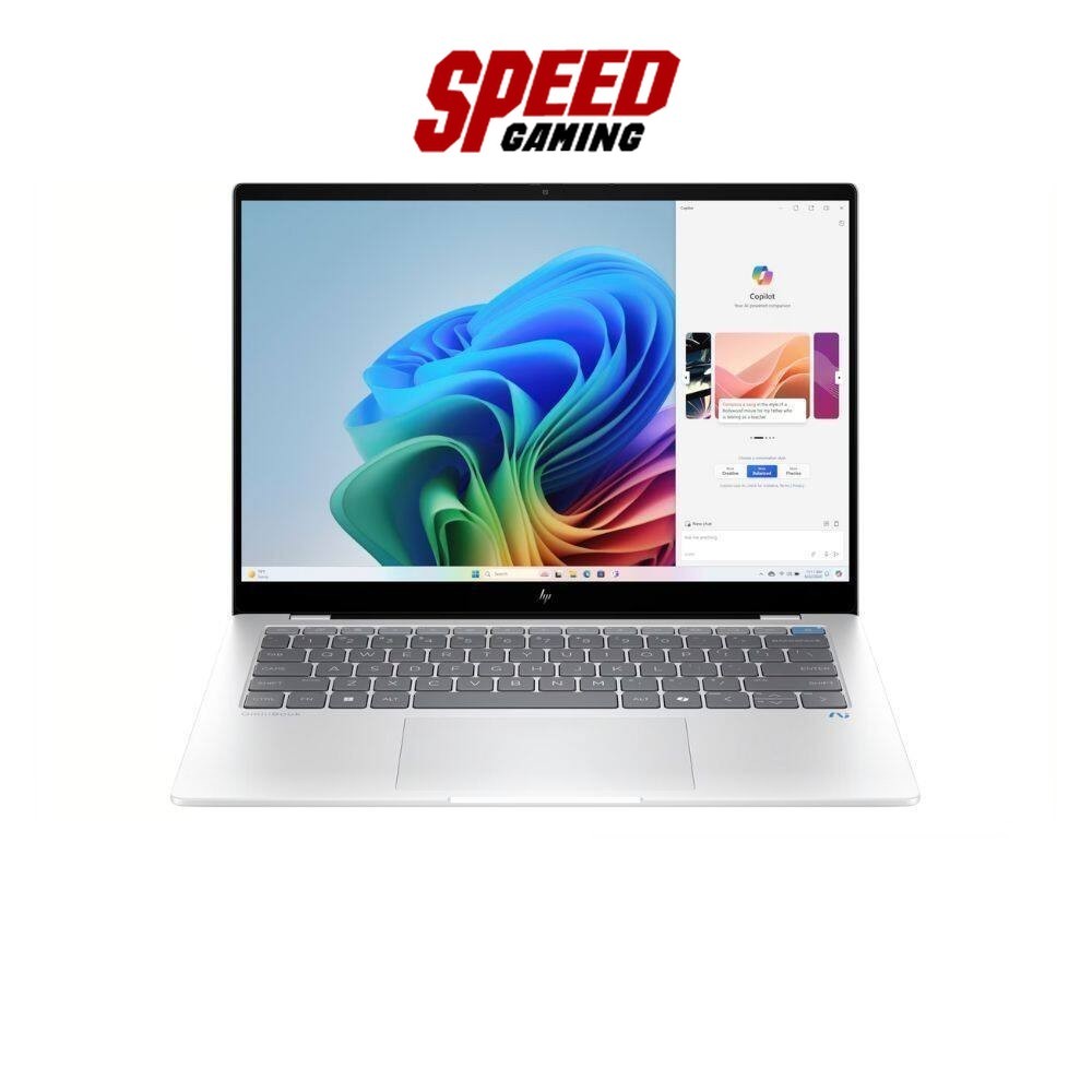 HP OMNIBOOK X 14-FE1012QU | Snapdragon X Plus X1P-42-100 | NOTEBOOK (โน้ตบุ๊ค) By SPEED GAMING | Shopee Thailand