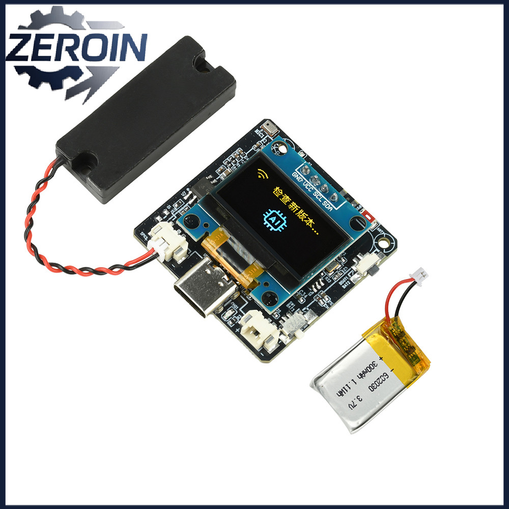 ESP32-C3 0.96 นิ้วบอร์ดพัฒนาหน้าจอ Ai โมดูลเสียงบทสนทนารองรับบูรณาการด้วย Xiaozhi/Deepsek/Doubao/Qwen อัจฉริยะ Ai รุ่นขนาดใหญ่