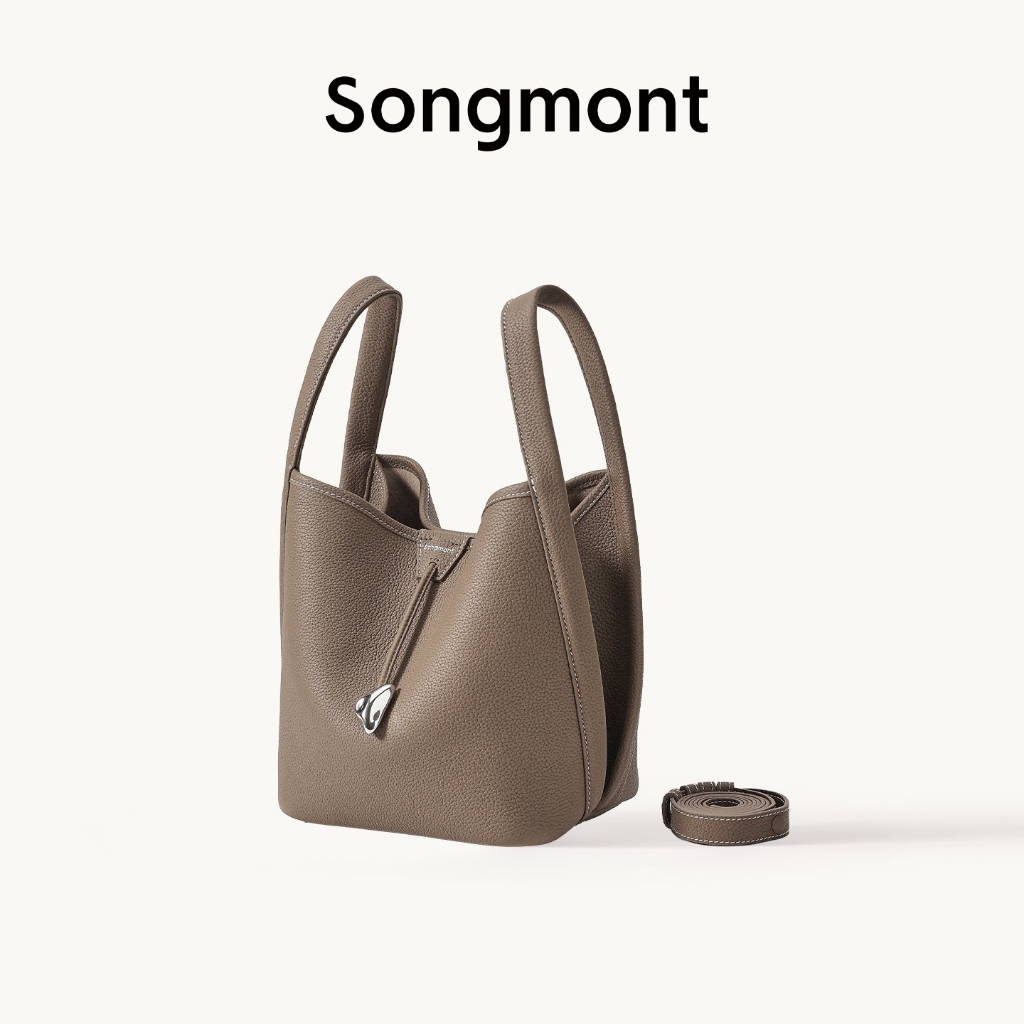 Songmont Song Bucket Bag กระเป๋าสะพายข้างผู้หญิง กระเป๋าทรงถัง | Shopee Thailand