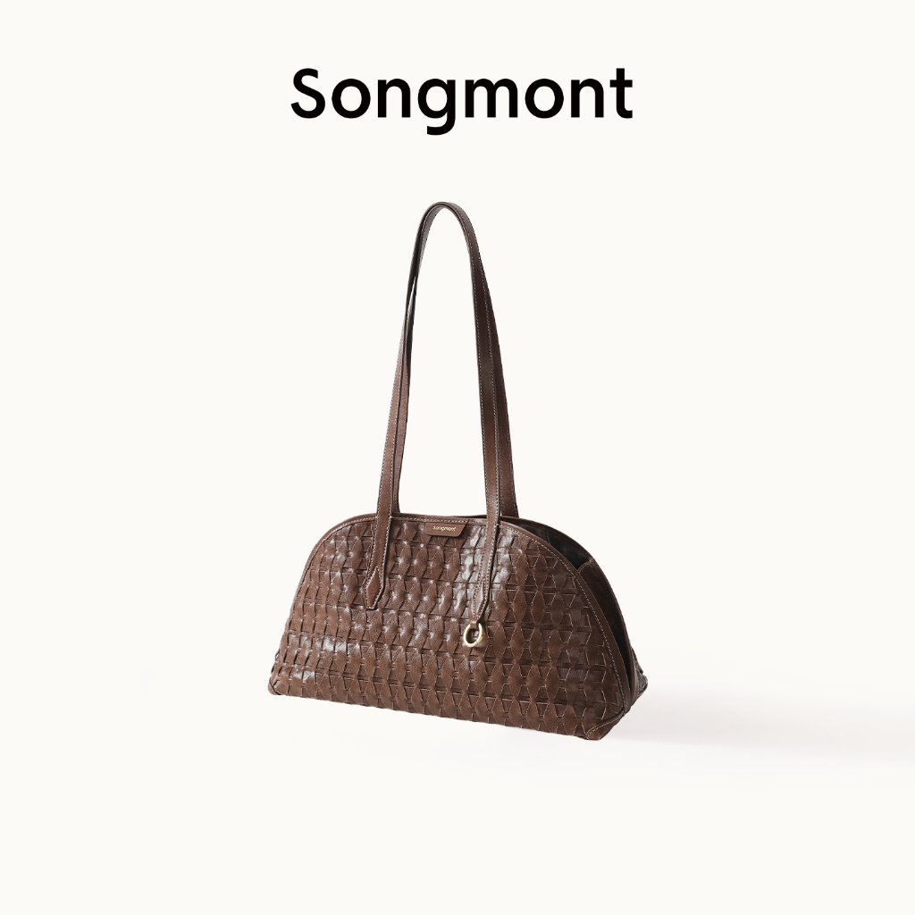 Songmont กระเป๋า Lattice Shellseeker สะพายข้างผู้หญิงแฟชั่น | Shopee Thailand