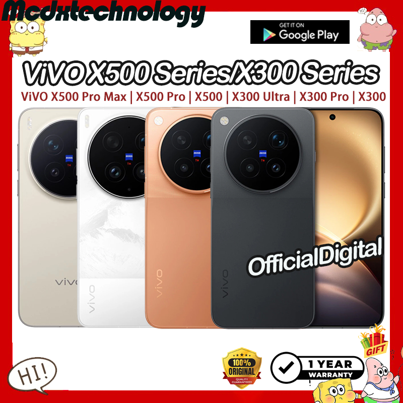 ViVO X500 Pro Max ViVO X500 Pro Dimensity 9600 Pro ViVO X500 Dimensity 9600M ViVO X300 Ultra ViVO X300 Pro ViVO X300 | Shopee Thailand