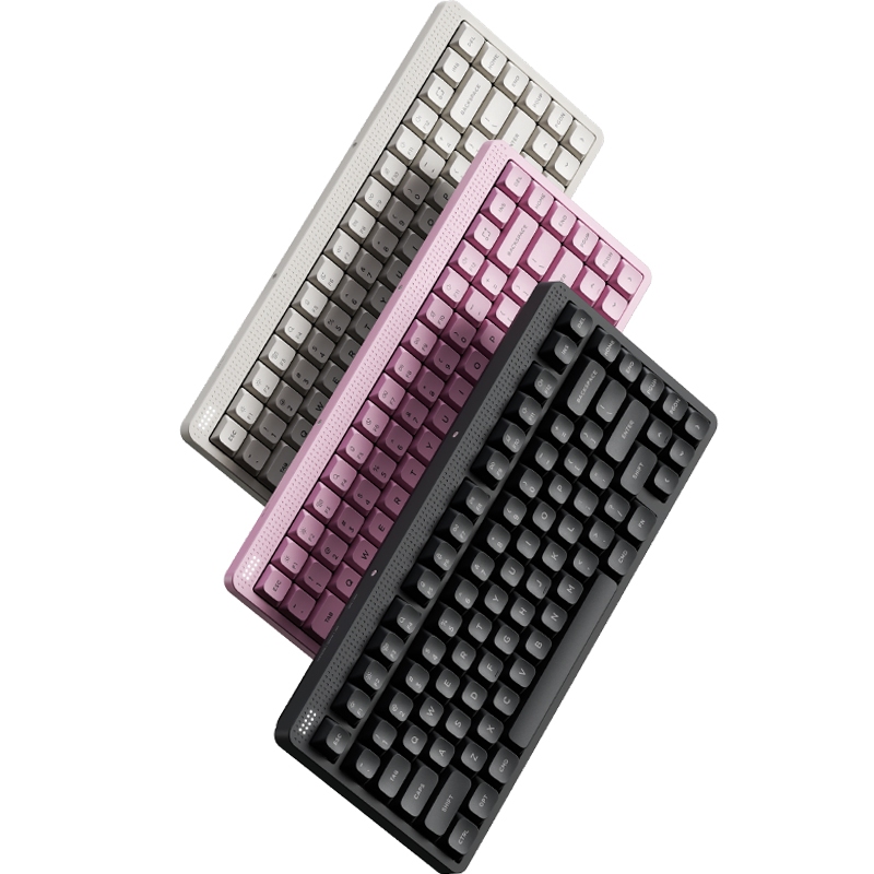 Nuphy Node75 คีย์บอร์ดไร้สาย, คีย์บอร์ดแบบกําหนดเองแบบถอดเปลี่ยนได้ 75%, 84 คีย์, บลูทูธ/2.4GHz/USB-C