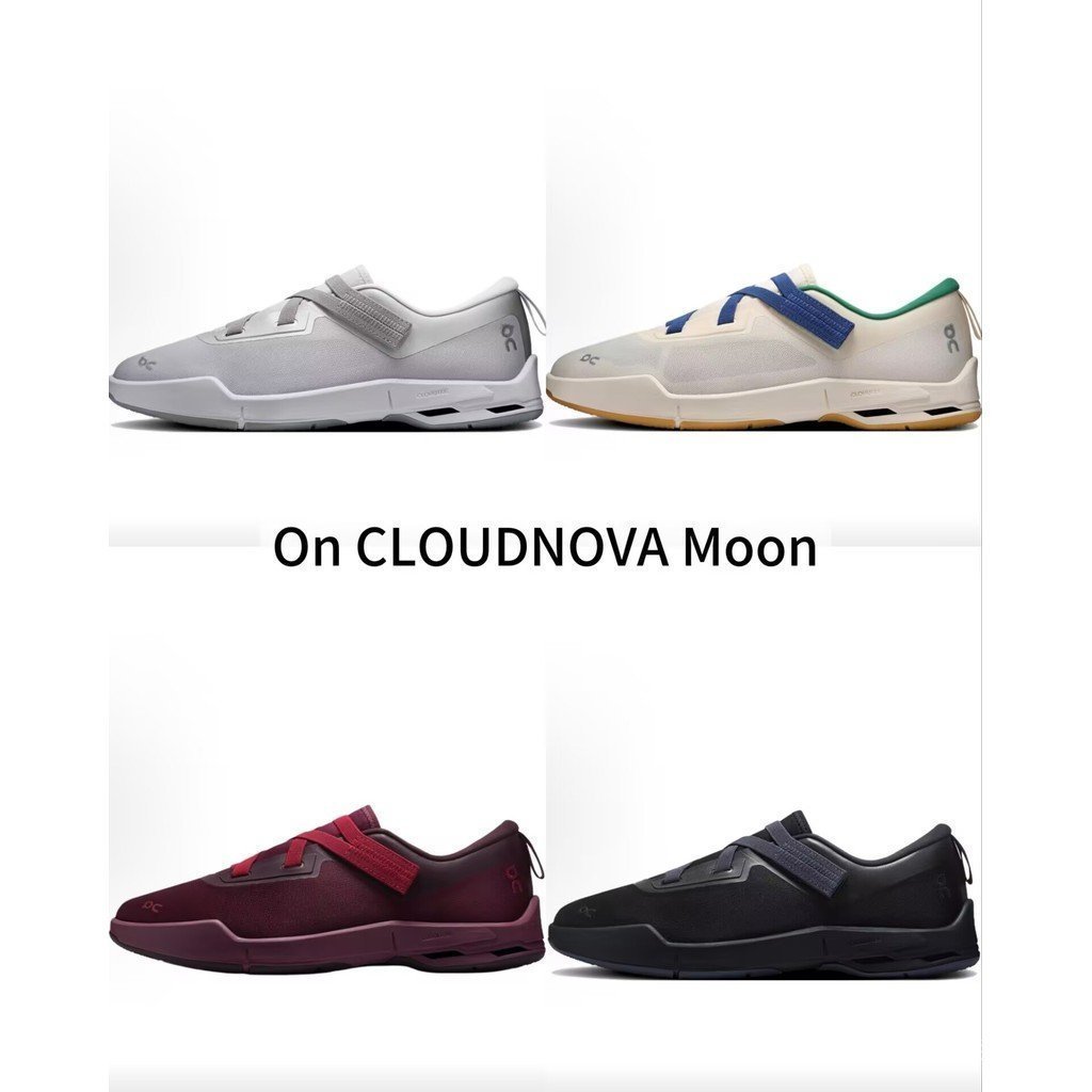 On CLOUDNOVA Moon ผู้ชายผู้หญิงสบาย AllMatch Life รองเท้าลําลอง OTID BQ8W