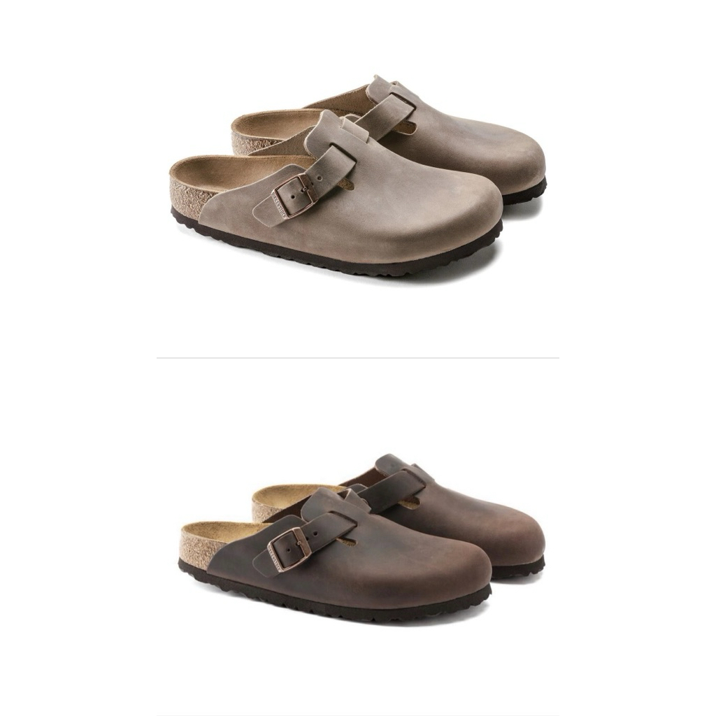 [ พร้อมส่ง ป้ายไทย 🇹🇭🇹🇭 ] Birkenstock Boston Tabacco Brown / Habana ของแท้ 100%