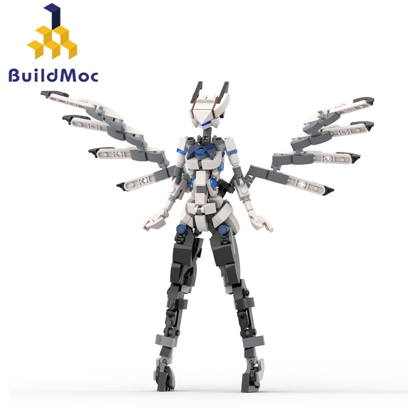 Buildmoc Bunny Girl รุ่น Angel Mech Robot building blocks ของเล่นเด็กของขวัญ 305PCS อิฐ MOC ชุด | Shopee Thailand