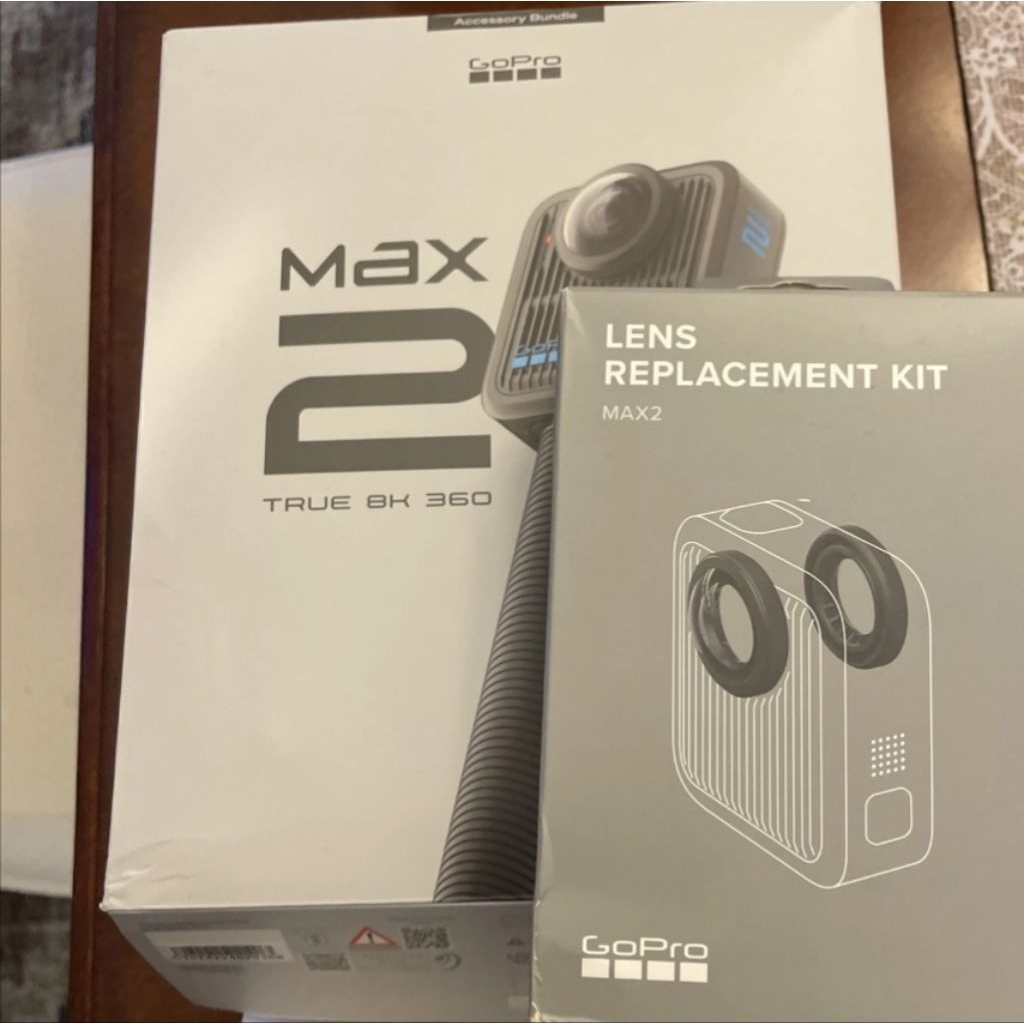 GoPro MAX2 True 8K 360 Video Action Camera Bundle with Extra Lenses + SD 512GB | Shopee Thailand
