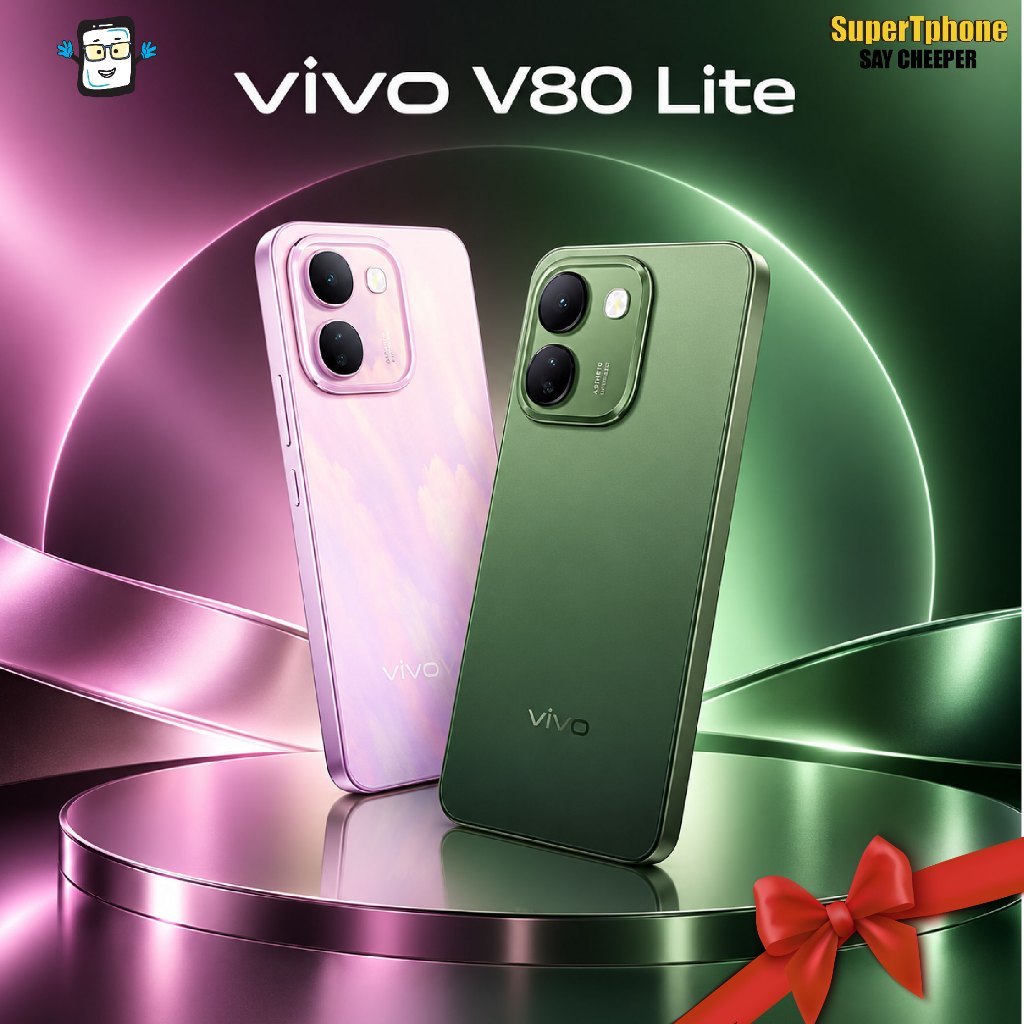 vivo V80 Lite 5G(6+256GB)จอ 6.7 นิ้ว l กล้องหลัก 50MP l แบตใหญ่สะใจ 4900 mAh(By Shopee SuperTphone1234) | Shopee Thailand