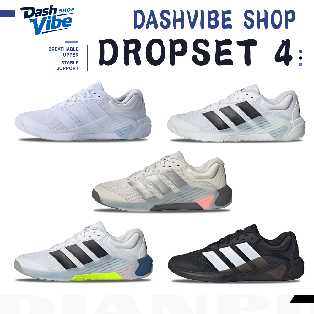 🧴 【ของแท้ 100%】DROPSET 4 รองเท้ากีฬา 💟 KJ6604/JR4680/JR4671/JR1960/JR4678  สำหรับทั้งชายและหญิง