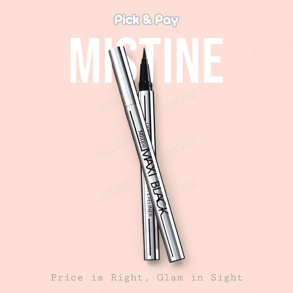 MISTINE อายไลเนอร์ MAXI BLACK EYELINER 1.0g.