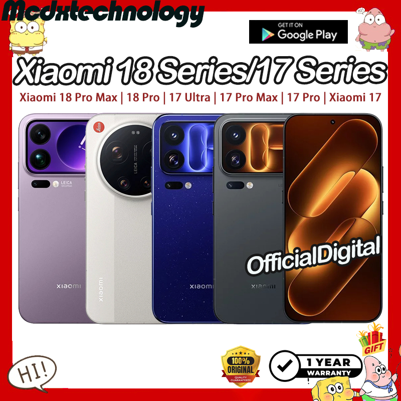 Xiaomi 18 Pro Max | Xiaomi 18 Pro | Xiaomi 17 Ultra Leica | Xiaomi 17 Pro Max | Xiaomi 17 Pro | Xiaomi 17 | ไม่มีไทย | Shopee Thailand