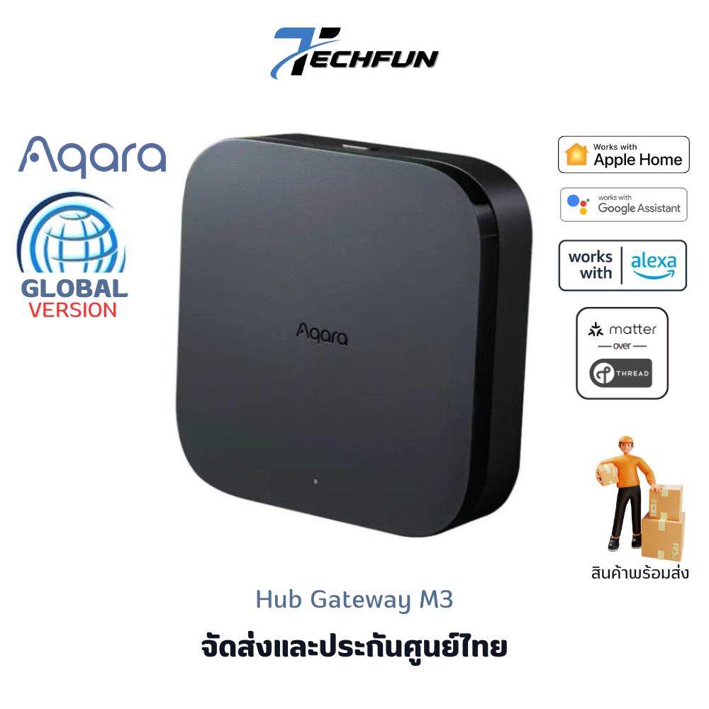 Aqara Hub M3 Multi-Protocol Matter Controller Smart Home Hub ประกันศูนย์ไทย | Shopee Thailand