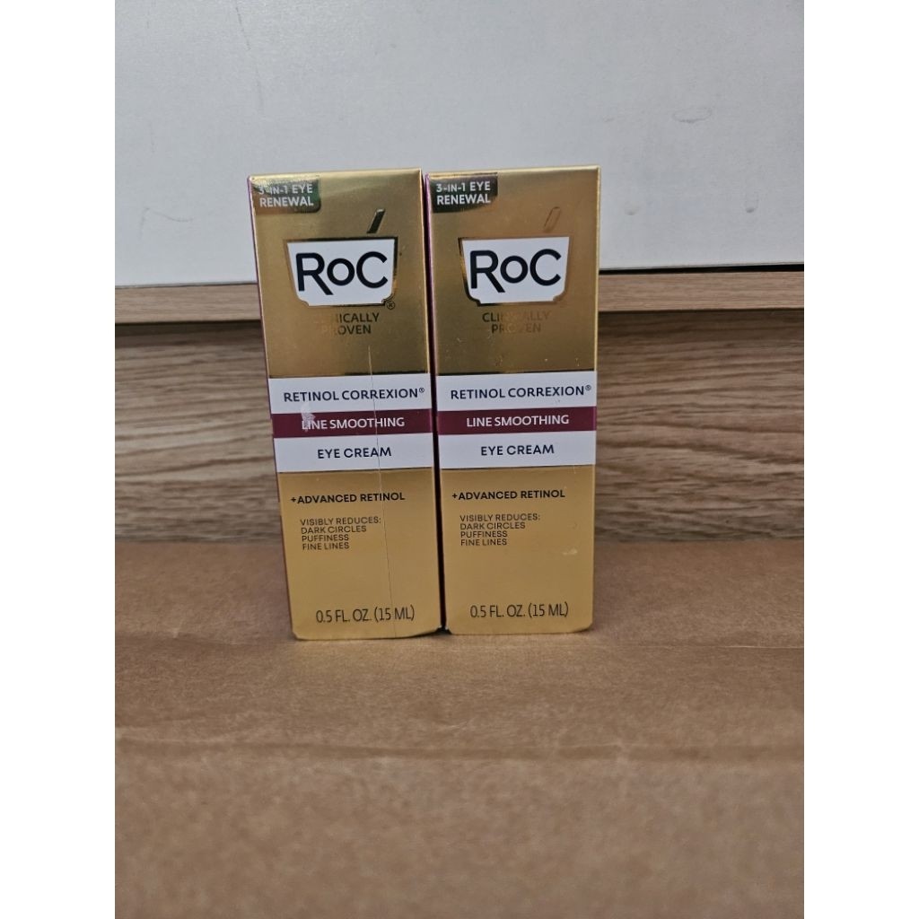 ของแท้ RoC's Retinol Correxion Line Smoothing Eye Cream 15ml. แท้💯