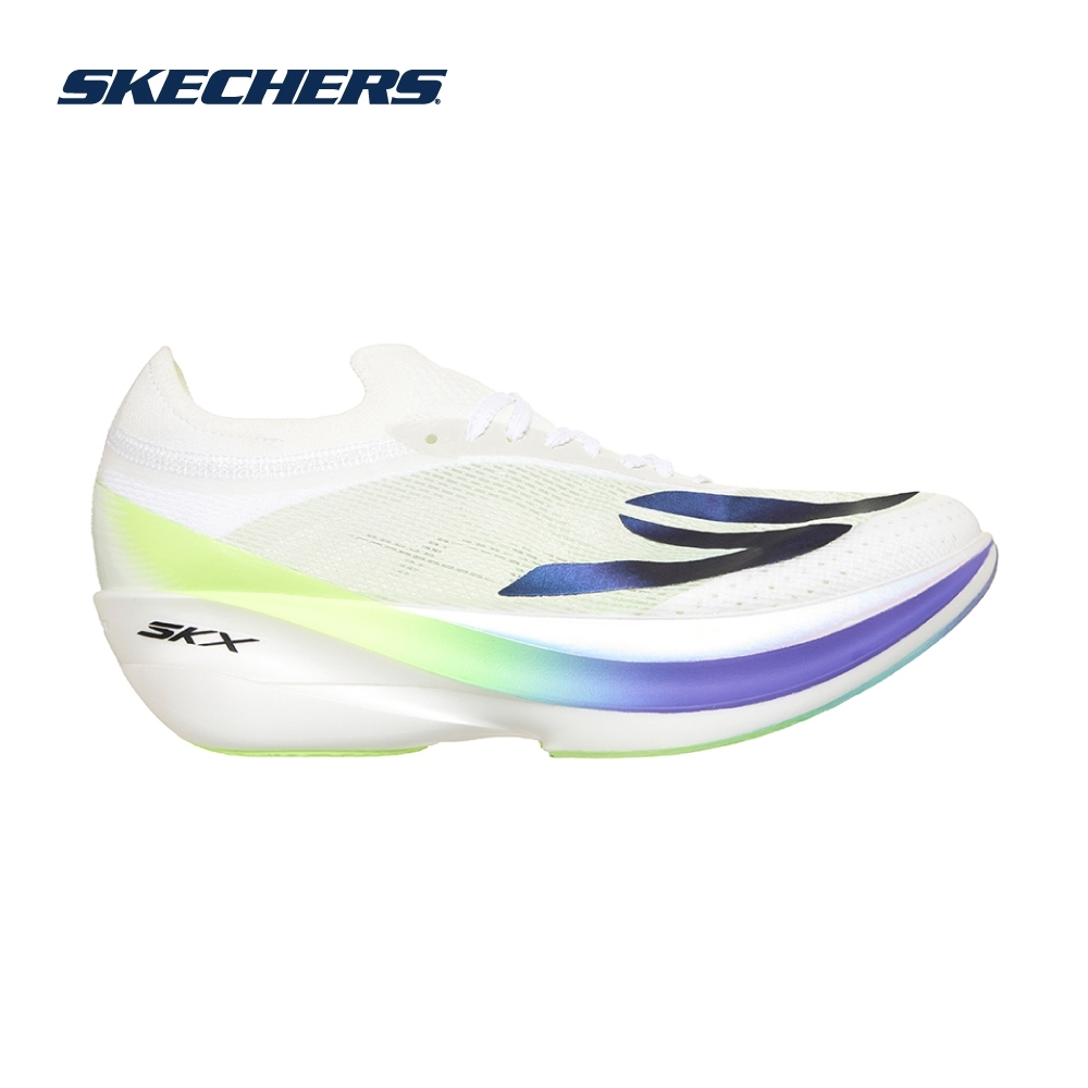 Skechers สเก็ตเชอร์ส รองเท้าวิ่งผู้ชาย Men Tech Running SKX Aero Elite Running Shoes - 246270-WMLT (latest)