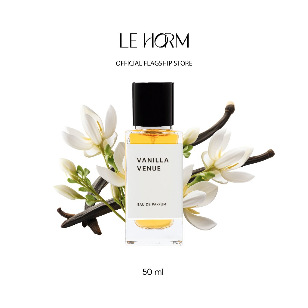 LE HORM Vanilla Venue - น้ำหอม กลิ่นวนิลา ที่มีความหอมอบอวน น่าหลงใหล 50ml