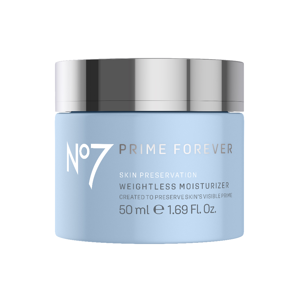 NO7 PRIME FOREVER SKIN PRESERVATION WEIGHTLESS MOISTURIZER 50ML นัมเบอร์เซเว่น ไพร์ม สกิน มอยส์เจอไรเซอร์ | Shopee Thailand