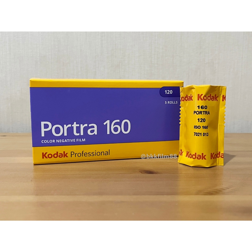 ฟิล์มสี 120 Kodak Portra 160 Professional 120 Color Film ฟิล์มถ่ายรูป สำหรับกล้องฟิล์ม 120