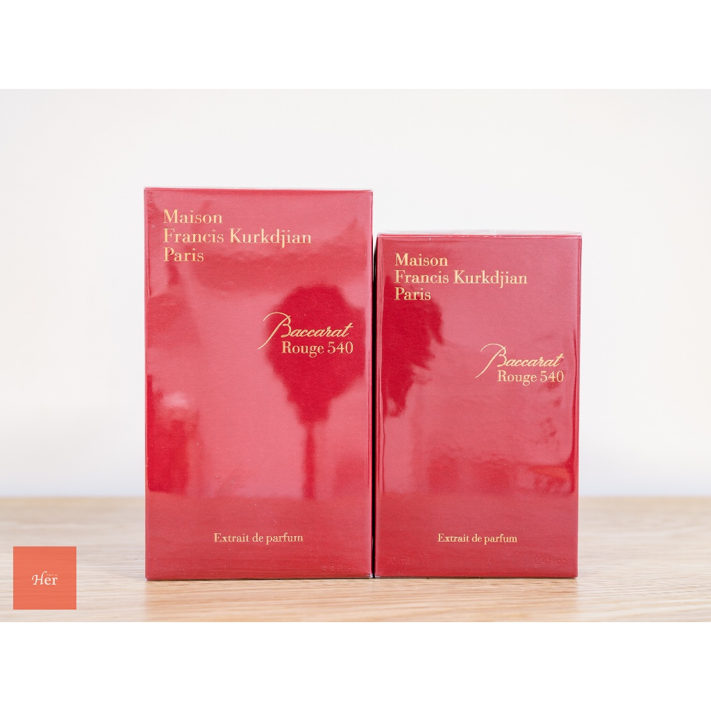 สินค้าแท้ 100% [พร้อมส่ง] MFK Baccarat Rouge 540 Extrait De Parfum ขนาด 70 ML / 200 ML