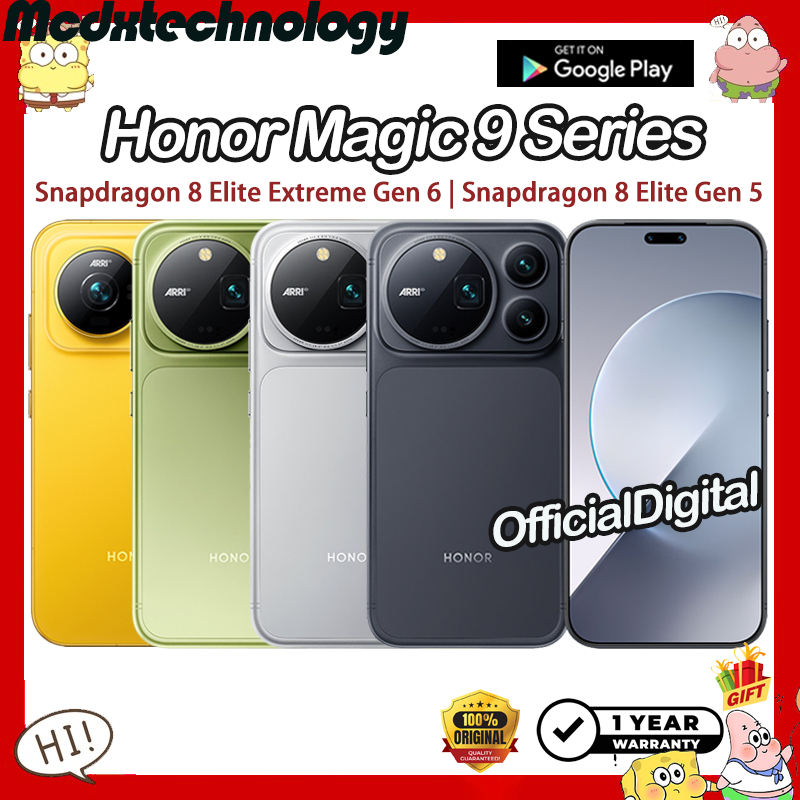Honor Magic 9 Pro Max Snapdragon 8 Elite Extreme Gen 6 Honor Magic 9 Super Honor Magic 9 Snapdragon 8 Elite Gen 5 Honor | Shopee Thailand