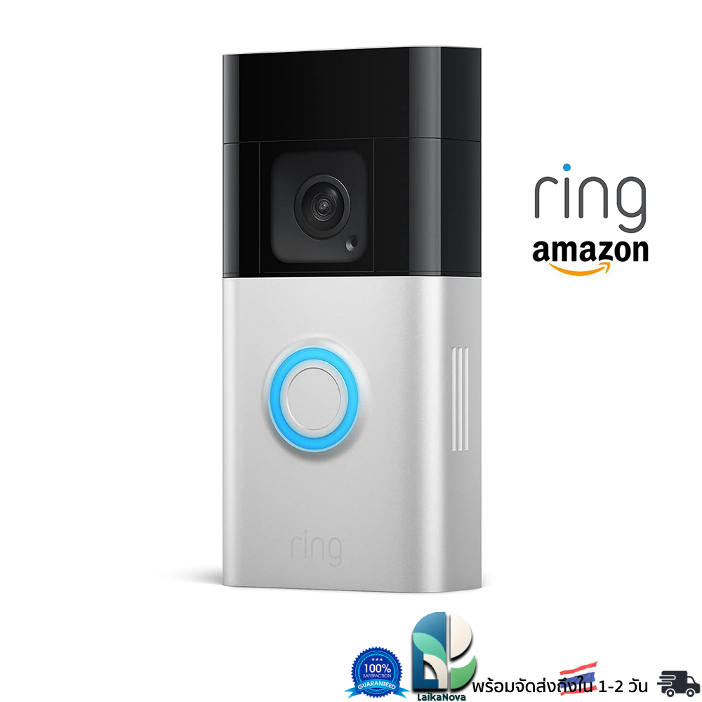 Ring Battery Doorbell Plus | Head-to-Toe HD+ Video, motion detection & alerts, and Two-Way Talk (2023 release) | Shopee Thailand
