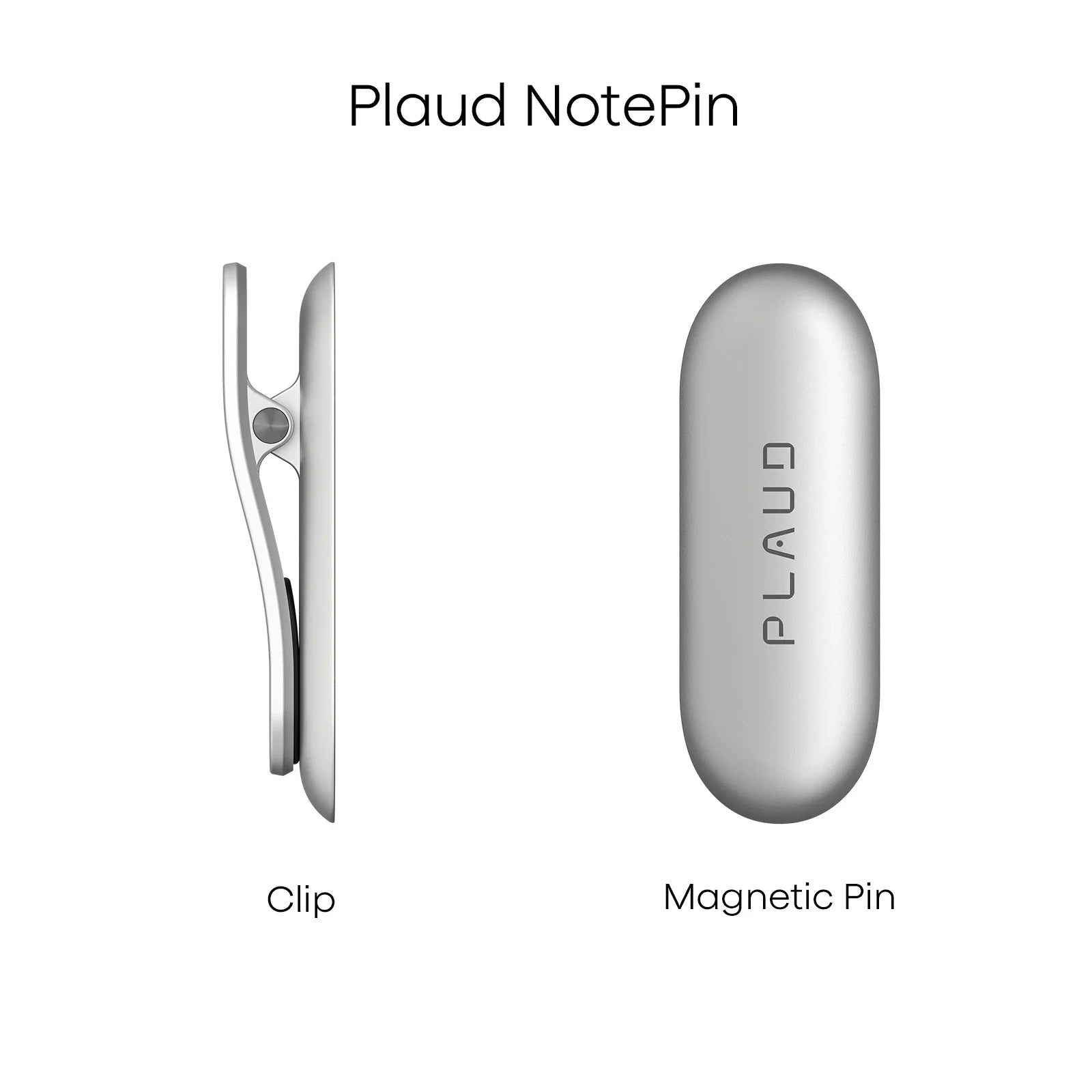 Clip & Magnetic Pin for Plaud NotePin|Plaud NotePin S