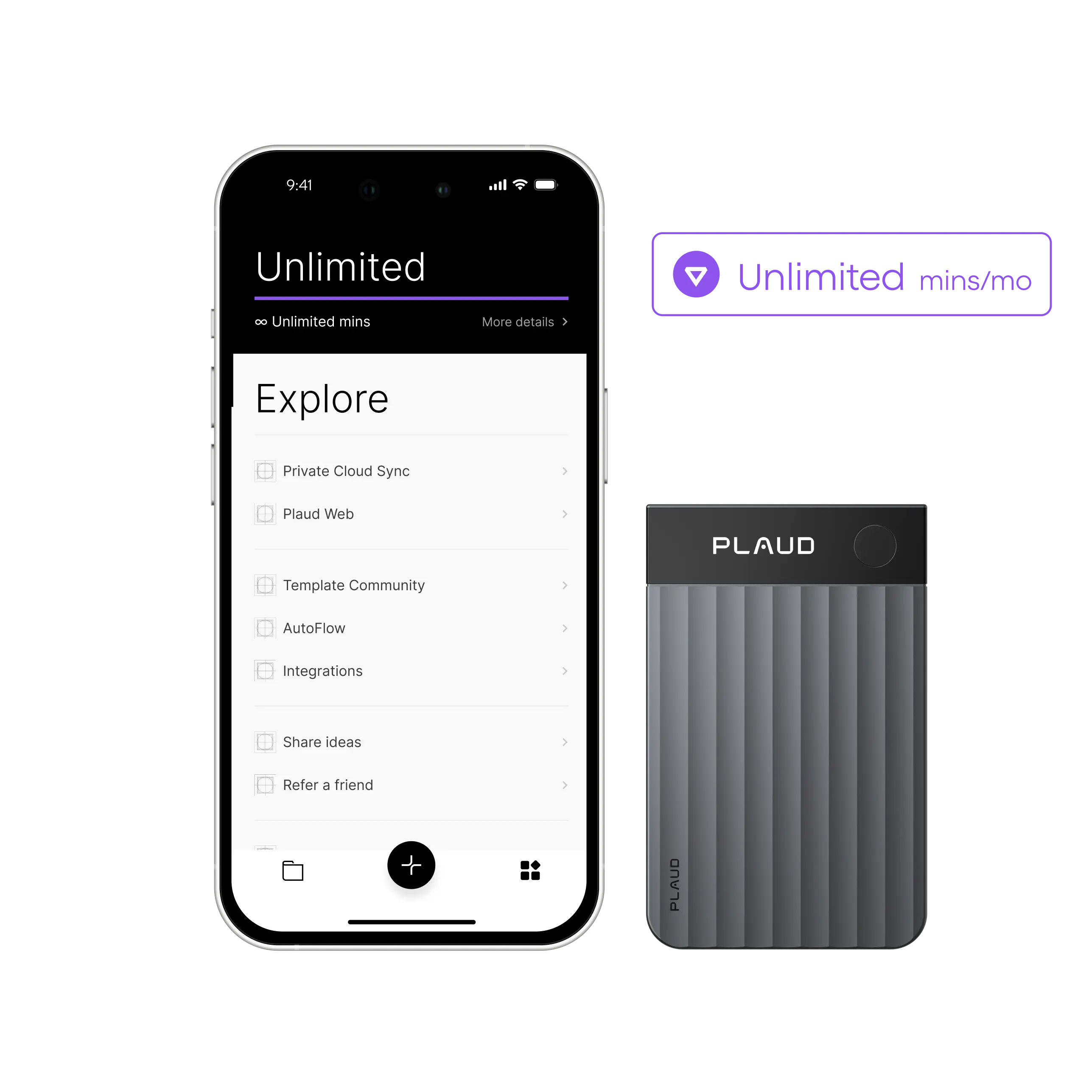 Plaud Note Pro พร้อมแพ็กเกจ AI Annual Unlimited Plan